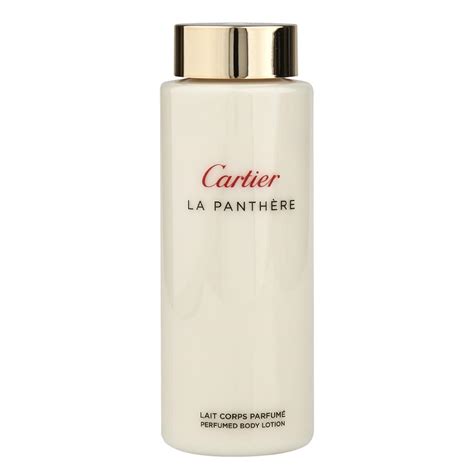 la panthere cartier body lotion|cartier la panthere set.